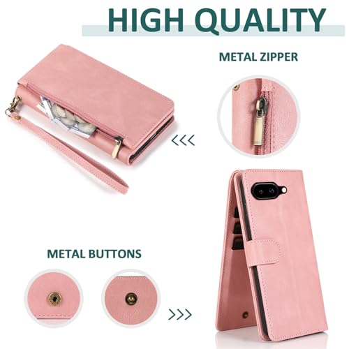 Coque Google Pixel 9A XKLLPT Or rose housse silicone mince et robuste
