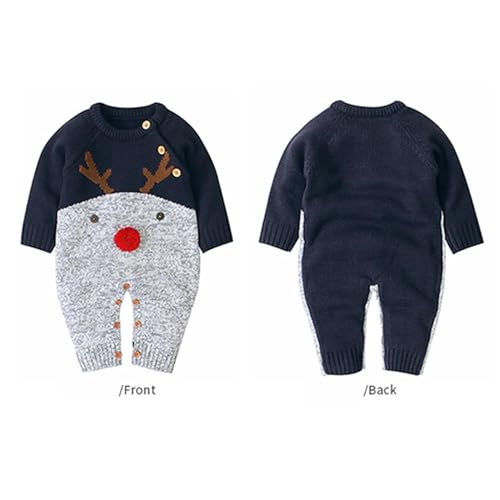 Pull de dessin animé chaud pour bébé afin d'éviter le froid - 5