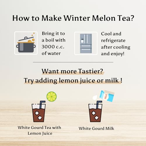 SUN RIGHT Winter Melon Sugar Bricks – White Gourd Wintermelon Sugar Blocks, Gluten-Free, Non-GMO, Vegan, Natural Sweetened Perfect for Beverages & Desserts (10.5oz)