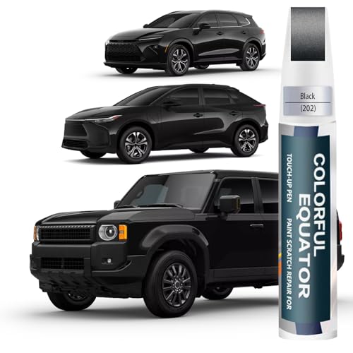 Image of (202 Black) Car Touch Up Paint for Toyota, Car Paint Pen Scratch Repair Two-In-One Touch Up Paint, Premium Car Scratch Remover for Deep Scratches