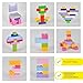 500 Pieces Building Blocks bulk, Compatible With LEGO And All Brands, 12 Sizes And A Variety Of Colors To Mix And Match, Suitable For Christmas, Halloween And Birthday Gifts For Boys And Girls Aged 6+