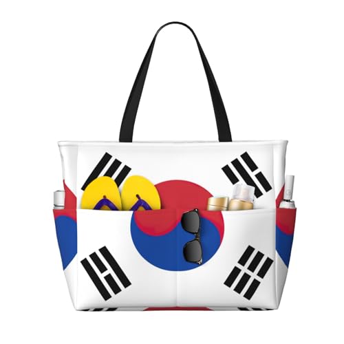 Sac à bandoulière imperméable voyage et plage été motif Corée