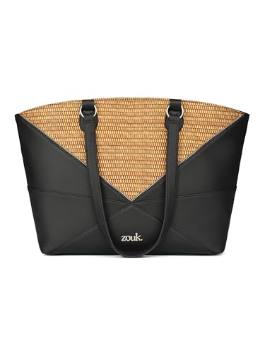 Image of ZOUK Rhea Kapoor Tote Bag - | Elegant Vegan Leather Tote for Women |
