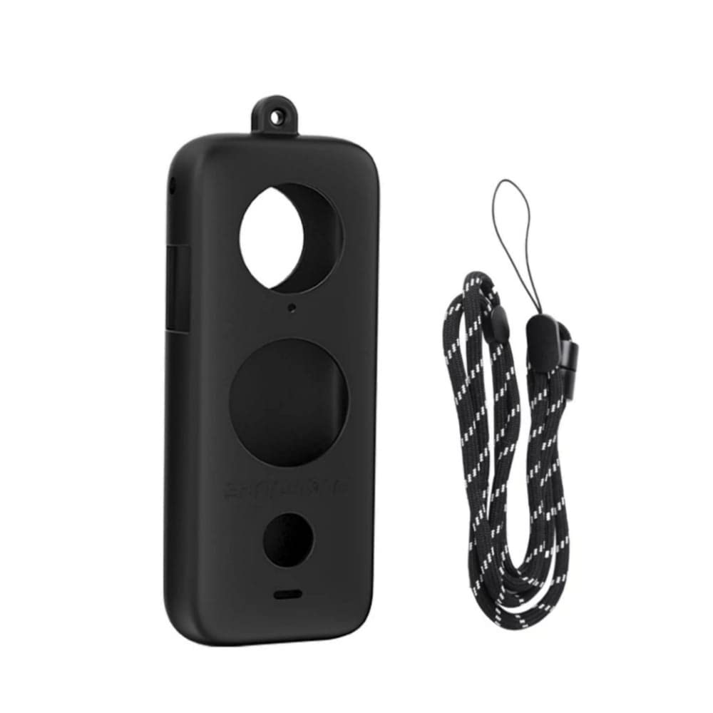 GetZget® Sunnylife Body Silicone Cover + Lanyard for Insta360 One X2 (Black)-picture-21