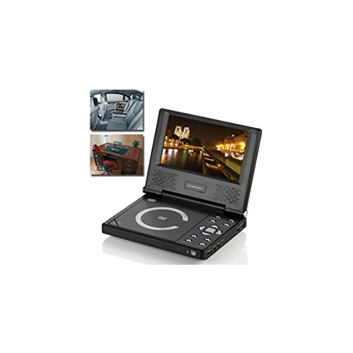 Lecteur DVD portable 7 pouces DivX MP3 - Batterie rechargeable