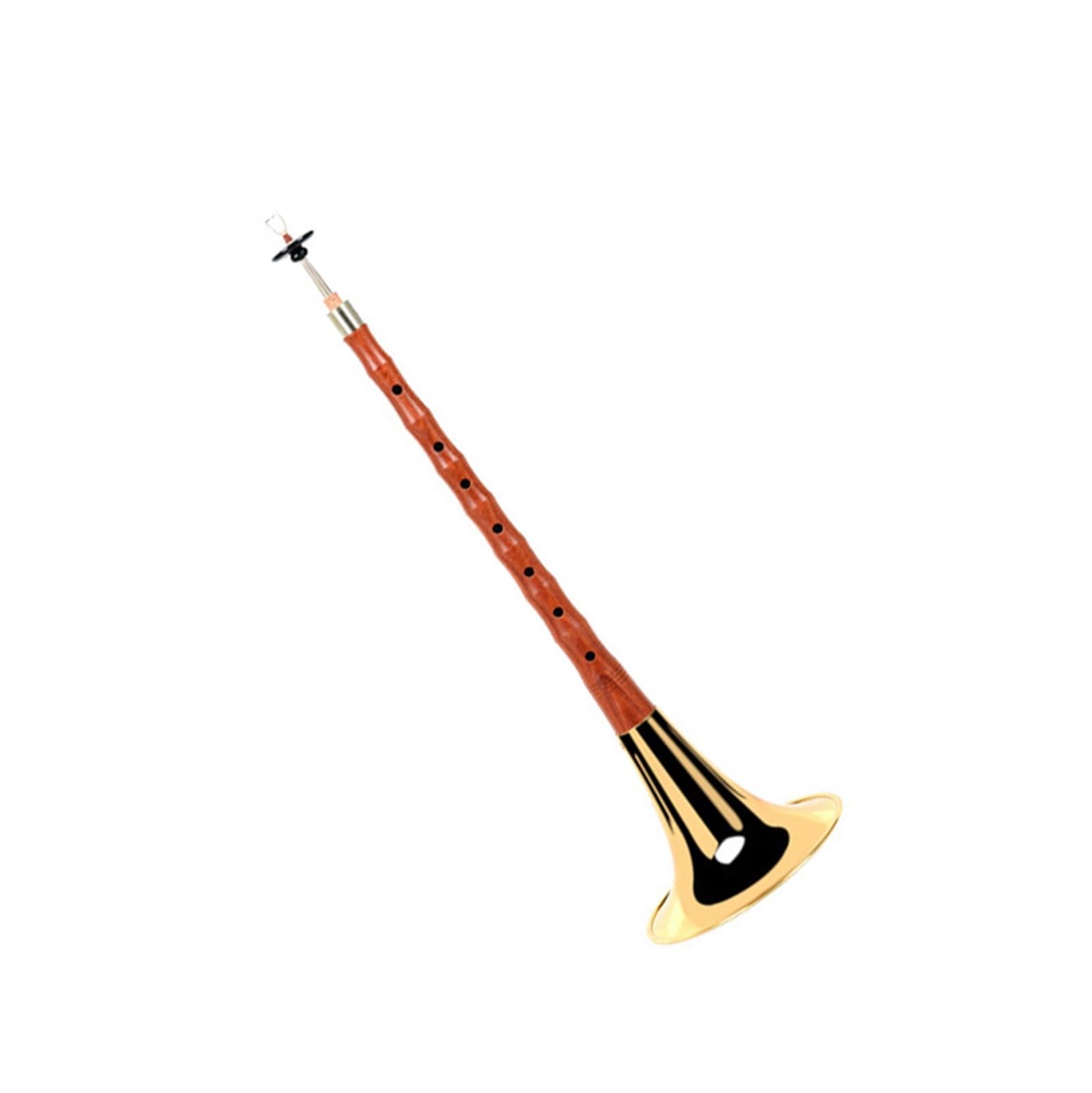suona High-End-Blut-Sandelholz-Suona-Musikinstrument, Komplettes Set, ABCDEFG-Melodie, Anfänger, Alter Profi, Kleines Volk (Color : C key)