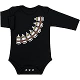 Unsere Langarmbodys bestehen aus 100% Gekämmte und ringgesponnene Baumwolle