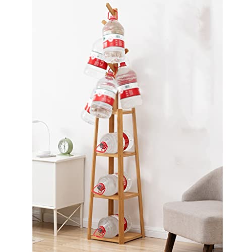 Étagère à manteau vertical robuste et meuble de rangement d'angle pour maison