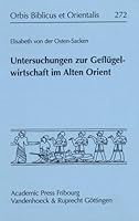 Untersuchungen Zur Geflugelwirtschaft Im Alten Orient 3525543972 Book Cover