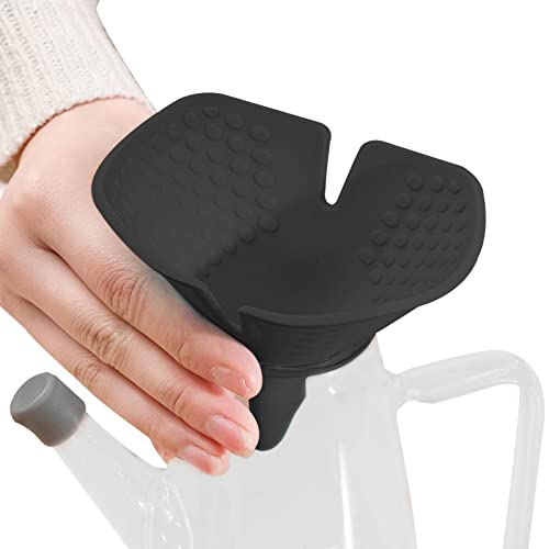 Gusengo Embudo Multifuncional - Silicona para Cocina Lindos Guantes Cocina,Embudo para frascos, Mermelada, Especias, Botellas llenado, Aceite líquido y Polvo