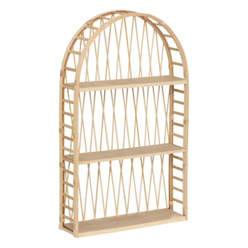 Atmosphera - Wandregal Anahi Bambus beige 74x45cm