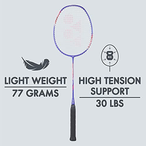 Image of Yonex Voltric 25I Strung Badminton Racquet, 5U /G5 Blue, Graphite