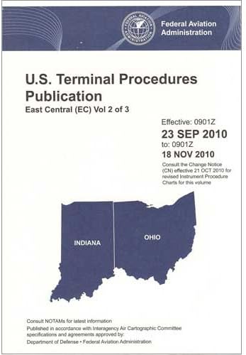 FAA IFR Terminal Procedures Bound East Central (EC-2) Vol 2 of 3, Current