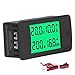 DC Current Voltage Meter, DC 5â€‘12V 200A Ammeter Voltmeter Multimeter Power Energy Panel Meter Tester LCD Volt Amp Detector Reader Panel