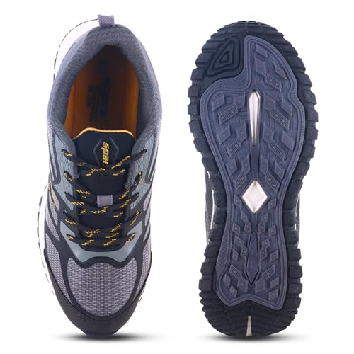 Image of SPARX Sports Shoes for Men Lace-Up Athletic Shoes with Breathable Mesh, Soft Cushioning & Superior Grip, SM-1080