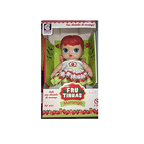 Boneca Colecao Frutinhas Morango - Cotiplas