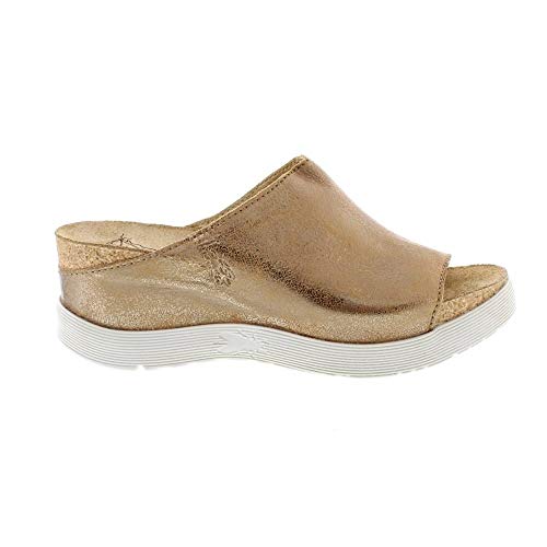 Fly London Wigg672fly, Ciabatte Donna, Oro (Luna