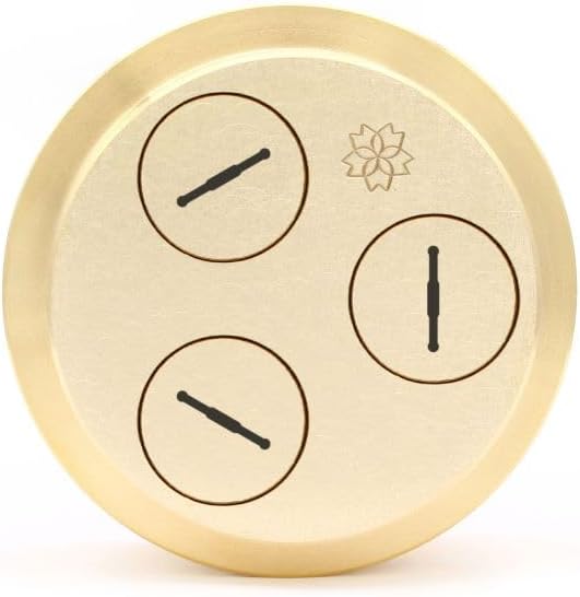 Die Brass Reginette 10 mm Compatible with Häussler PN100, Emma, Lillodue