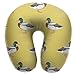 Produktbild Fun Life Art Mallard Duck Memory Foam Travel Pillow Round U-Shaped Neck/Head Support Relieve Cervical Fatigue for Sleeping Airplanes Train and Camping