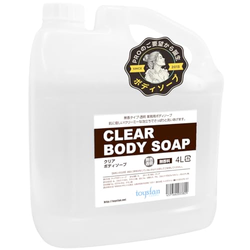 toysfan �g�C�Y�t�@�� 4L �������{�f�B�\�[�v ���Y ���{�� �Ɩ��p�{�f�B�\�[�v �Ό� ��e�� ���̗p �K����z�e���E�h���{�݂� (����/�N���A, 4L)