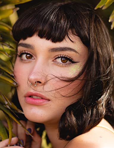 4-6PCS Fake Nose Ring Fake Septum Ring Magnetic Nose Ring Magnetic Septum Nose Ring Magnet Septum Piercing Fake Piercings Faux Nose Rings for Women Men Clip On Nose Ring Non Piercing2