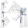 Mesh Nebulizer for Adults and Kids, Handheld Nebulizer Machine with Complete Accessories, Portable & Silent Design, Efficient Atomization for Home and Travel Use