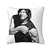 Daryl Dixon - Funda de almohada cuadrada con impresión de doble cara, decoración del hogar, para sofá, habitación, coche, 18 x 18 pulgadas (18)