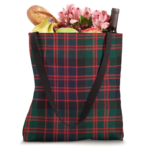 Bolso tipo tote con diseño tradicional escocés de clan MacDonald miniatura 4