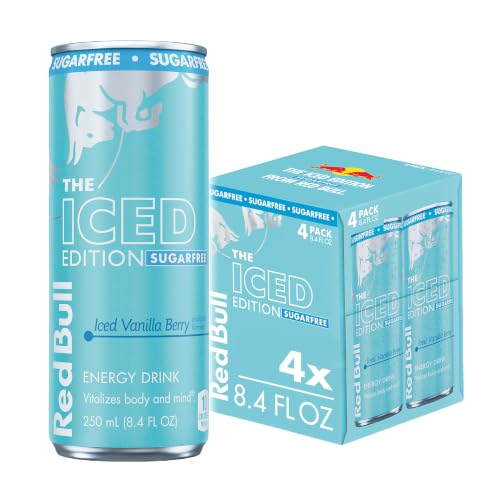 Image of Red Bull Sugarfree Energy Drink, Iced Vanilla Berry, Iced Edition
