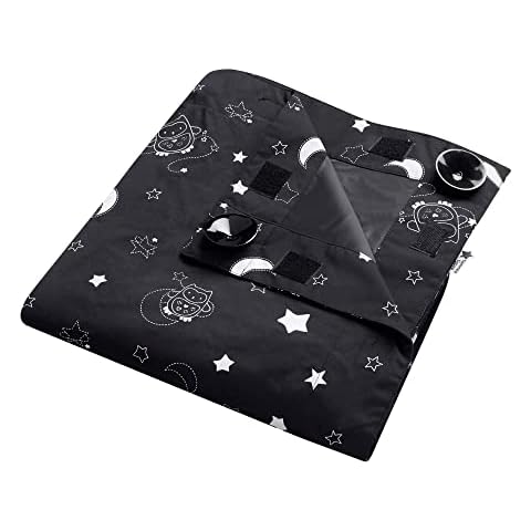 Tommee Tippee Sleeptime Portable Blackout Blind with Suction Cups, Adjustable and Lightweight, Regular, 130 x 99cm Cover