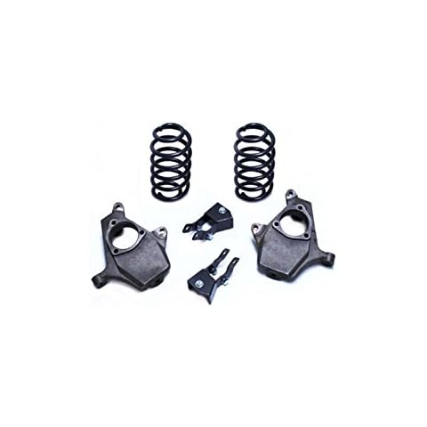 MaxTrac KS331223 Lowering Kit 2 in. Front Drop 3 in. Rear Drop Incl. Front Spindles/Rear Coils/Rear Shock Extenders/Rear Air Ride Sensor Rods Lowering Kit Cover