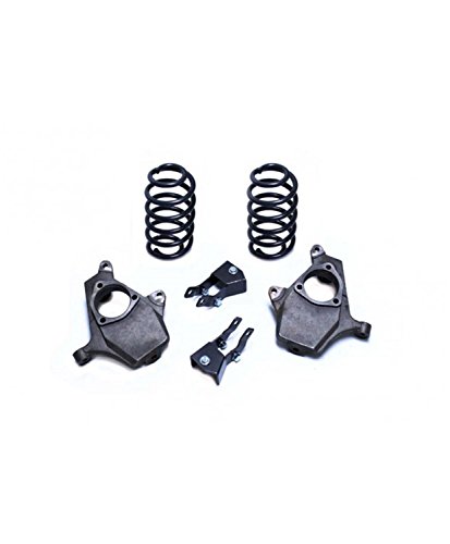 MaxTrac KS331223 Lowering Kit 2 in. Front Drop 3 in. Rear Drop Incl. Front Spindles/Rear Coils/Rear Shock Extenders/Rear Air Ride Sensor Rods Lowering Kit