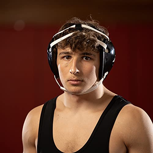 Matman U.s.a. The Original (Black) Adult Adjustable Wrestling Headgear #TOP2