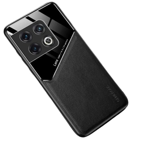 MILLION CASES® Back Cover Case for OnePlus 10T Soft Flexible Shockproof Protective Luxe Guard Hard PC Leather Case(Black) (B0CP3GM88H) Amazon Price History, Amazon Price Tracker
