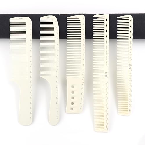 Set de 13 peines de peluquería resistentes al calor miniatura 3