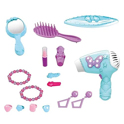 Penteadeira Beauty Princess Com Luz E Som, DM Toys, multi-colored, Tamanho único