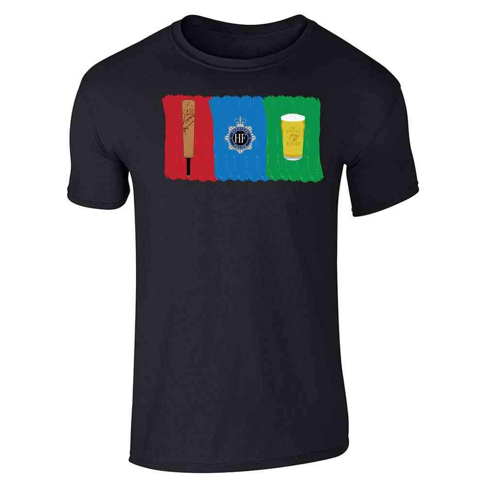 Pop Threads Cornetto Trilogy Short Sleeve T Shirt For Movie