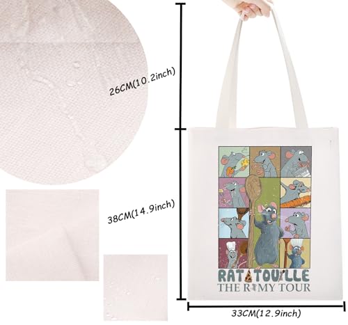 Bolso Tote inspirado en dibujos animados miniatura 4