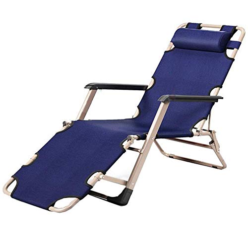 Chaise longue pliable réglable et légère pour relaxation de bureau et maison - 2