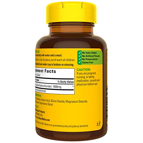Nature Made 1347 Extra Strength L-Lysine 1000 Mg Tablets thumb #7