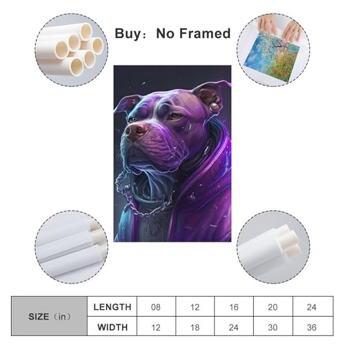 Art Beagle style hip-hop tableau moderne grand format pour grand mur