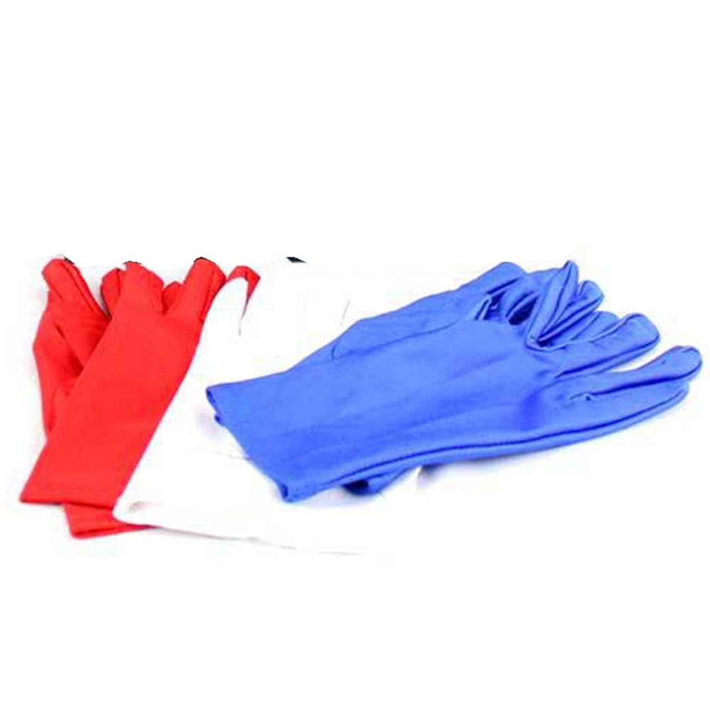 Suoumwa Handschuhe Farbe Geändert Werden Zaubertricks Bühne Zaubertrick Taschenversion Gimmick für Zauberer Spielzeug