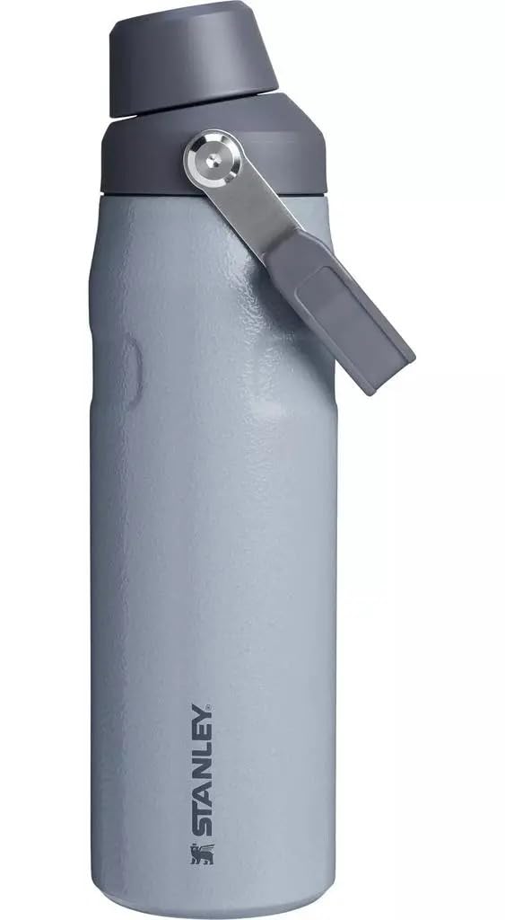 IceFlow Fast Flow Water Bottle 24 oz | Angled Spout Lid | Lightweight and Leakproof for T…