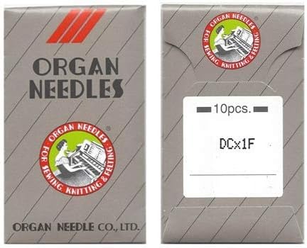 20 Organ DCX1F Serger Overlock Needles Size 16 & 18 for Babylock, Simplicity, Pfaff + Free Needle Threader