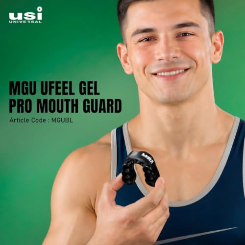 USI UFeel Gel Blue Mouth Guard, 2 Pack - Image 4