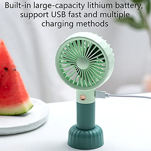 Ventilateur de table portable USB rechargeable 3 vitesses pour maison - 5