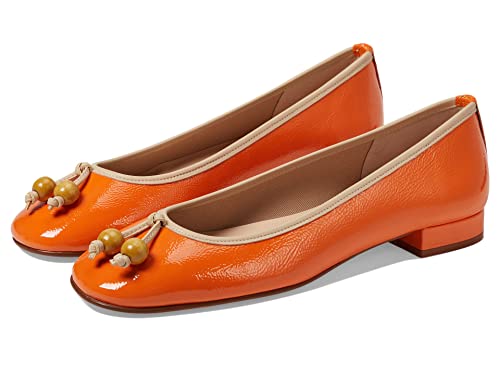 French Sole Rumba - Flats for Women - Leather Lining - Microfiber Footbed - Rubber Outsole - Stacked Heel