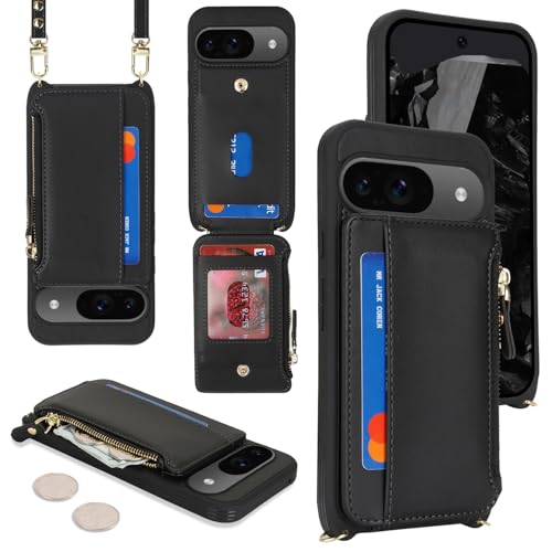 Housse Pixel 9 Pro avec poche zippée et lanière pour une sécurité maximale - 2