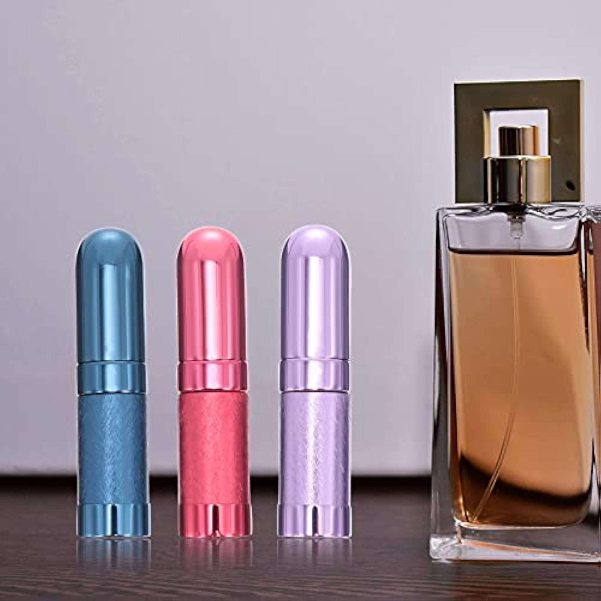 3pcs 6ml Portable Mini Refillable Perfume Bottles