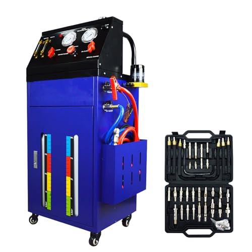 Yokoma Auto Transmission Flush Machine Fluid Oil Exchange Cleaning and Replacement Machine for Automatics 70W 5.3gal*2